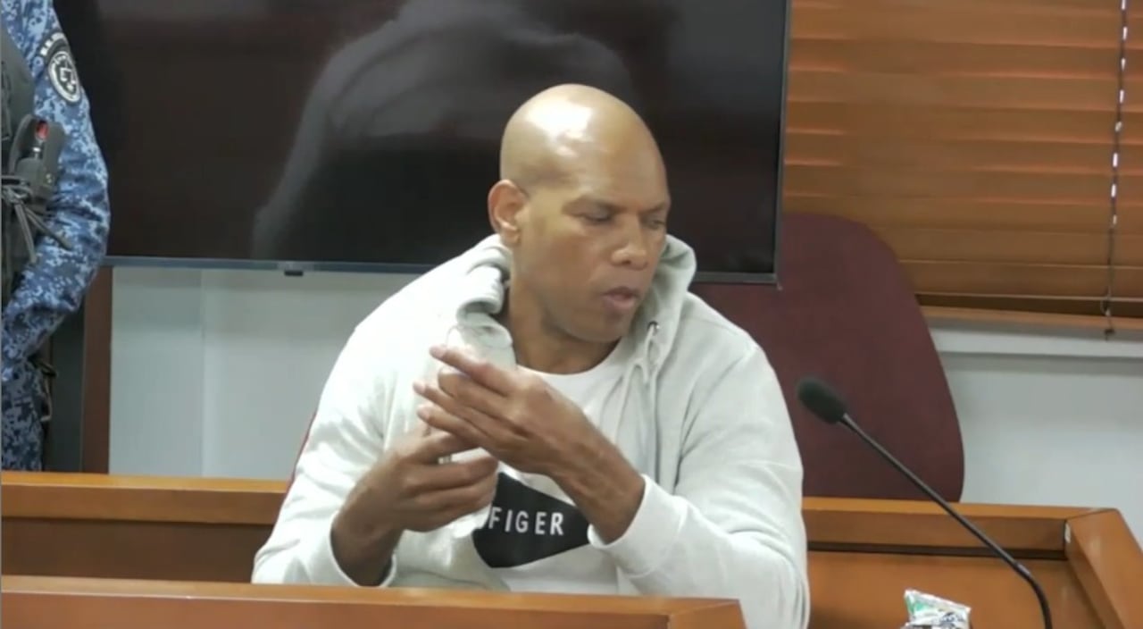 Sinaí, exintegrante del Bloque Metro de las AUC, declaró este martes en el juicio contra el expresidente Álvaro Uribe Vélez.