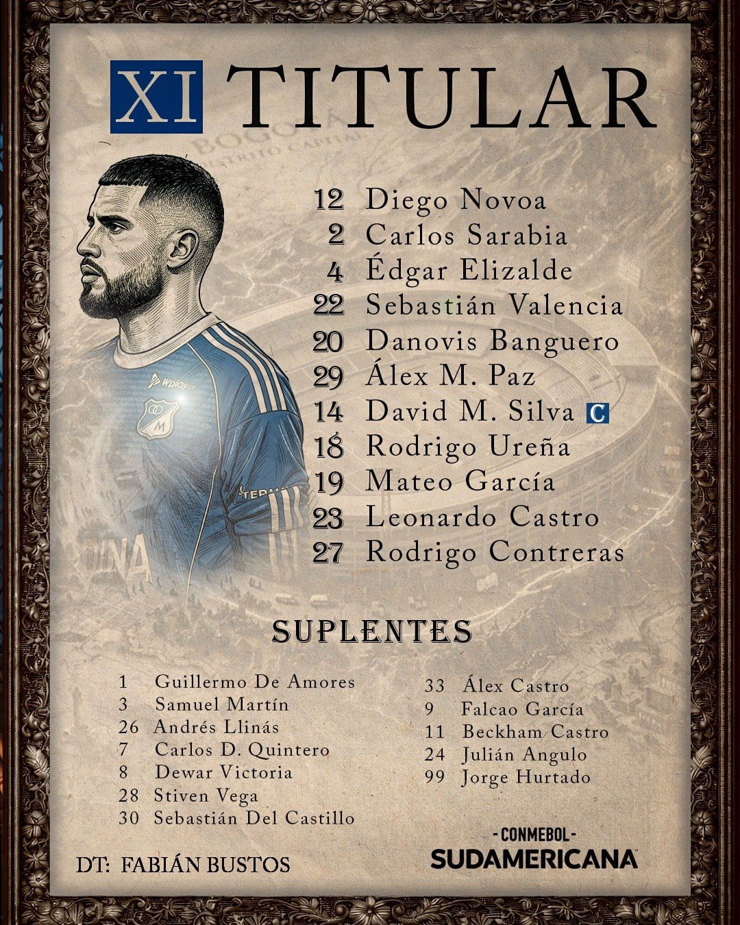 Titular de Millonarios
