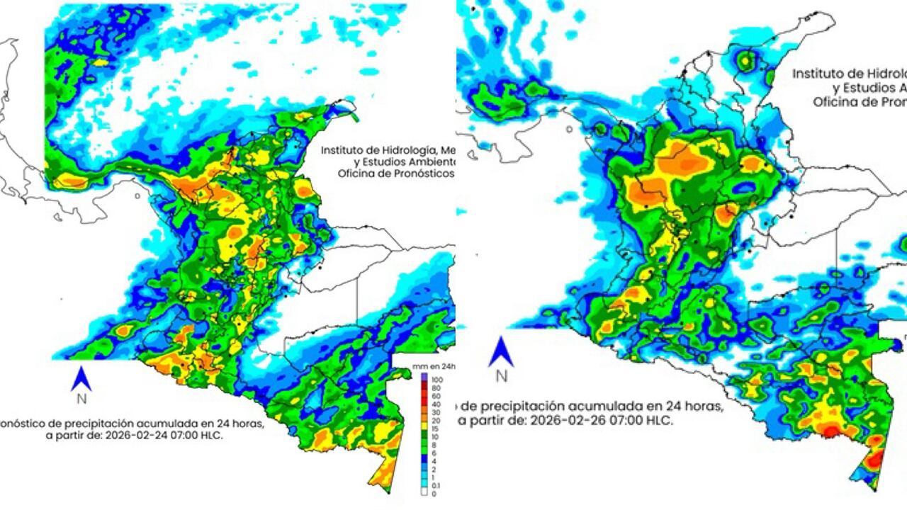 Se intensificarán las lluvias en Colombia