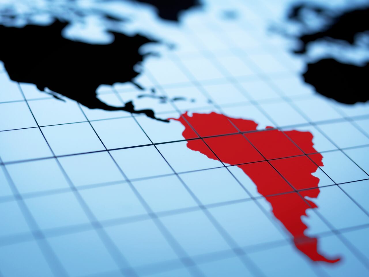 América Latina - Colombia - Mapamundi