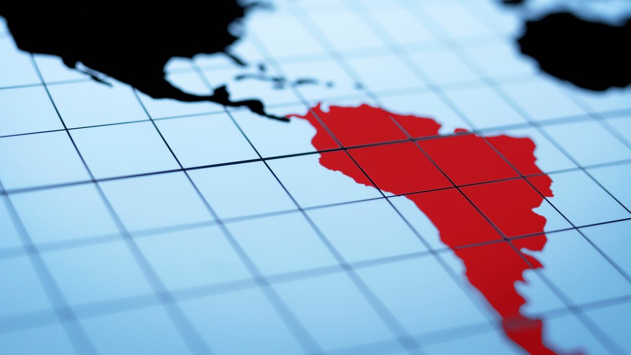 América Latina - Colombia - Mapamundi