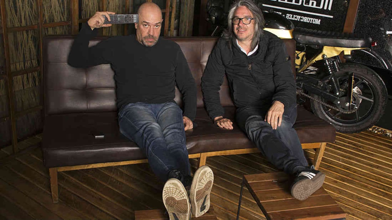 Santiago Moure y Martín de Francisco. Foto: Cortesía Revista 15 Minutos.