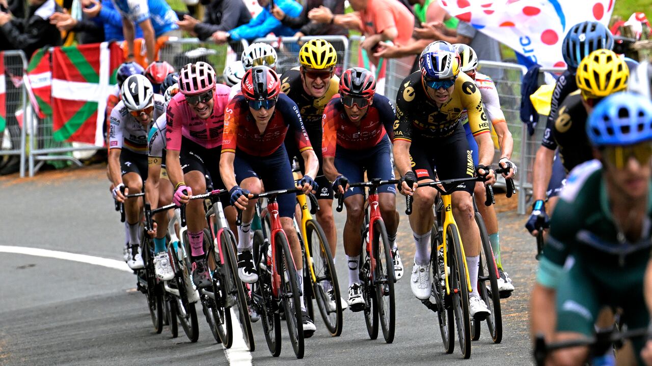 Egan Bernal en el Tour de Francia 2023.