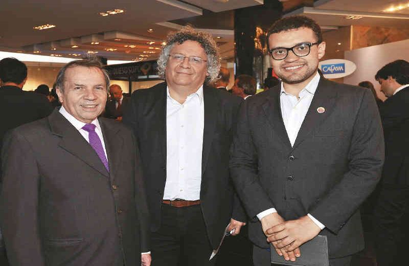 Henry Laguado, Germán Pérez y Jonathan Rojas