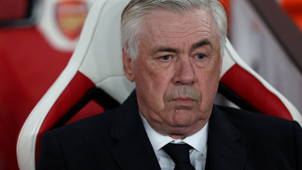 Carlo Ancelotti está en la cuerda floja