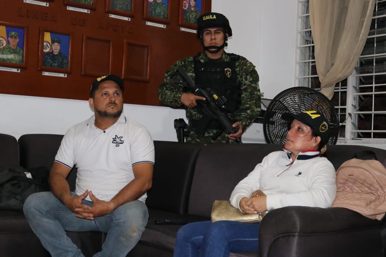 Estos fueron los rescatados.