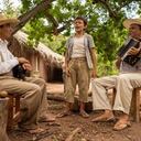 El actor Abel Villa interpretando a Leandro Niño en su etapa de niño.