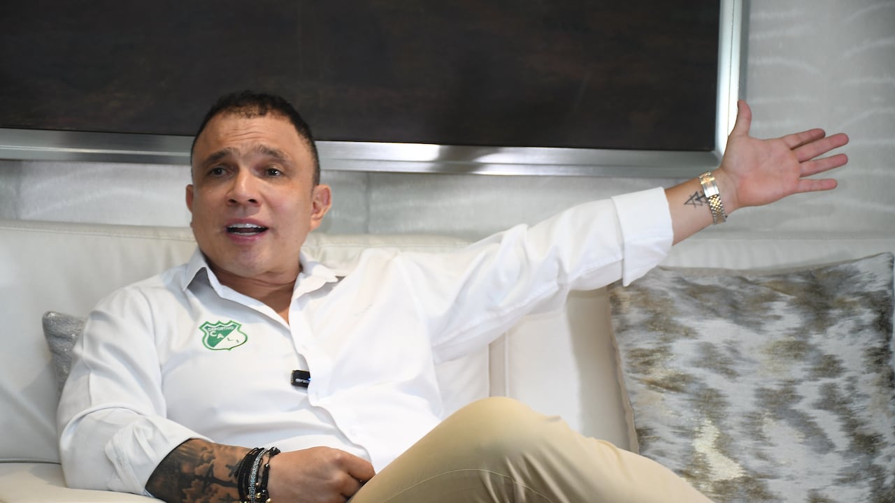 Futbol: Humberto Aria Jr. Presidente del Deportivo Cali: Foto José L Guzmán. El País