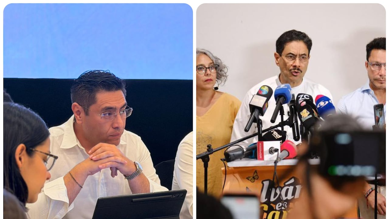 El presidente del CNE, magistrado Cristian Quiroz, se refirió a una posible sanción a la campaña de Iván Cepeda.