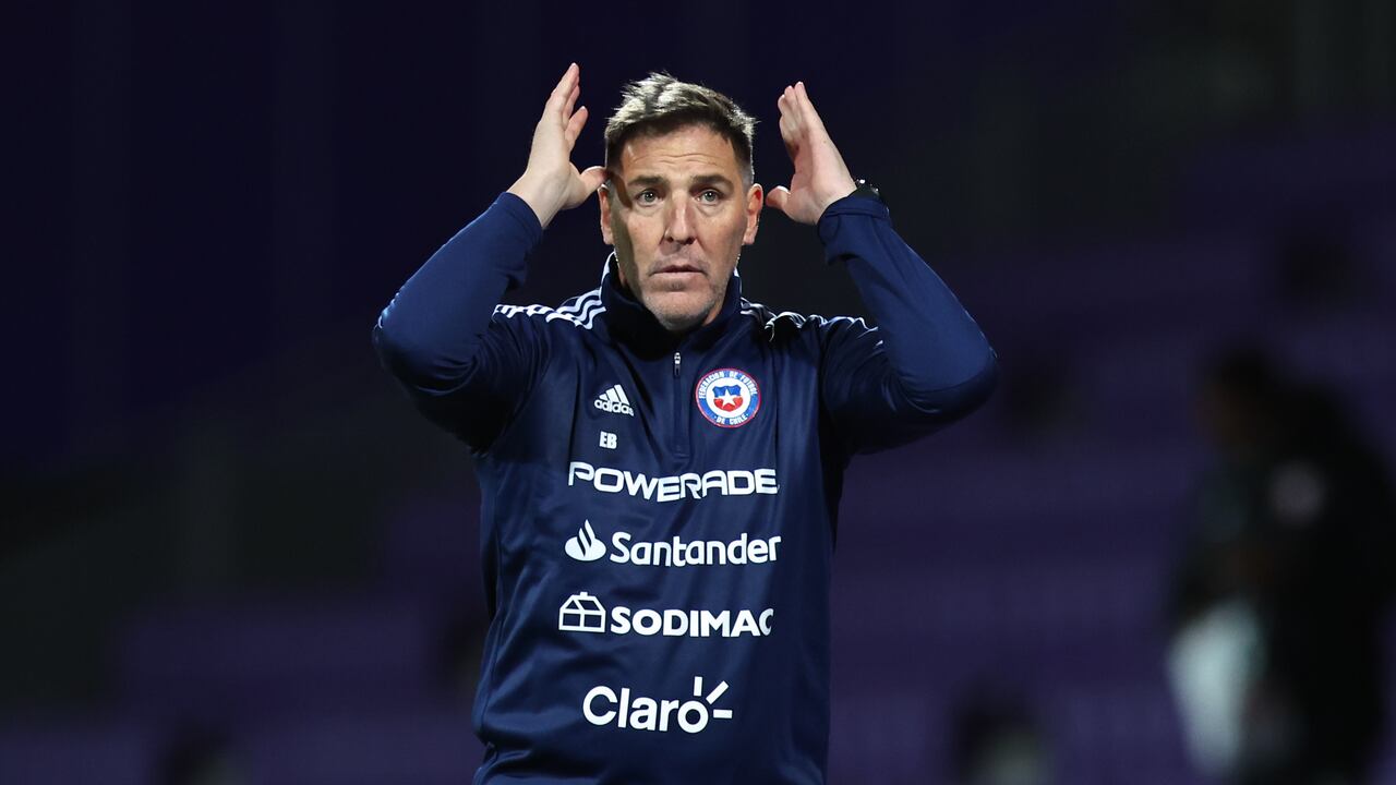 Eduardo Berizzo, DT de Chile.