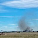 Dos aviones de guerra antiguos chocaron durante un vuelo de exhibición en Dallas, EE. UU.