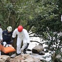 El cadáver fue rescatado por el cuerpo de Bomberos de Bucaramanga.