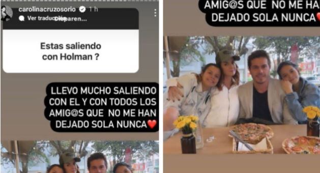 Carolina Cruz respondió pregunta sobre Holmán Fuentes