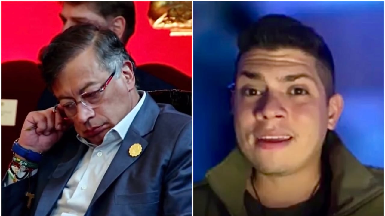 Gustavo Petro y Brian Cortés.