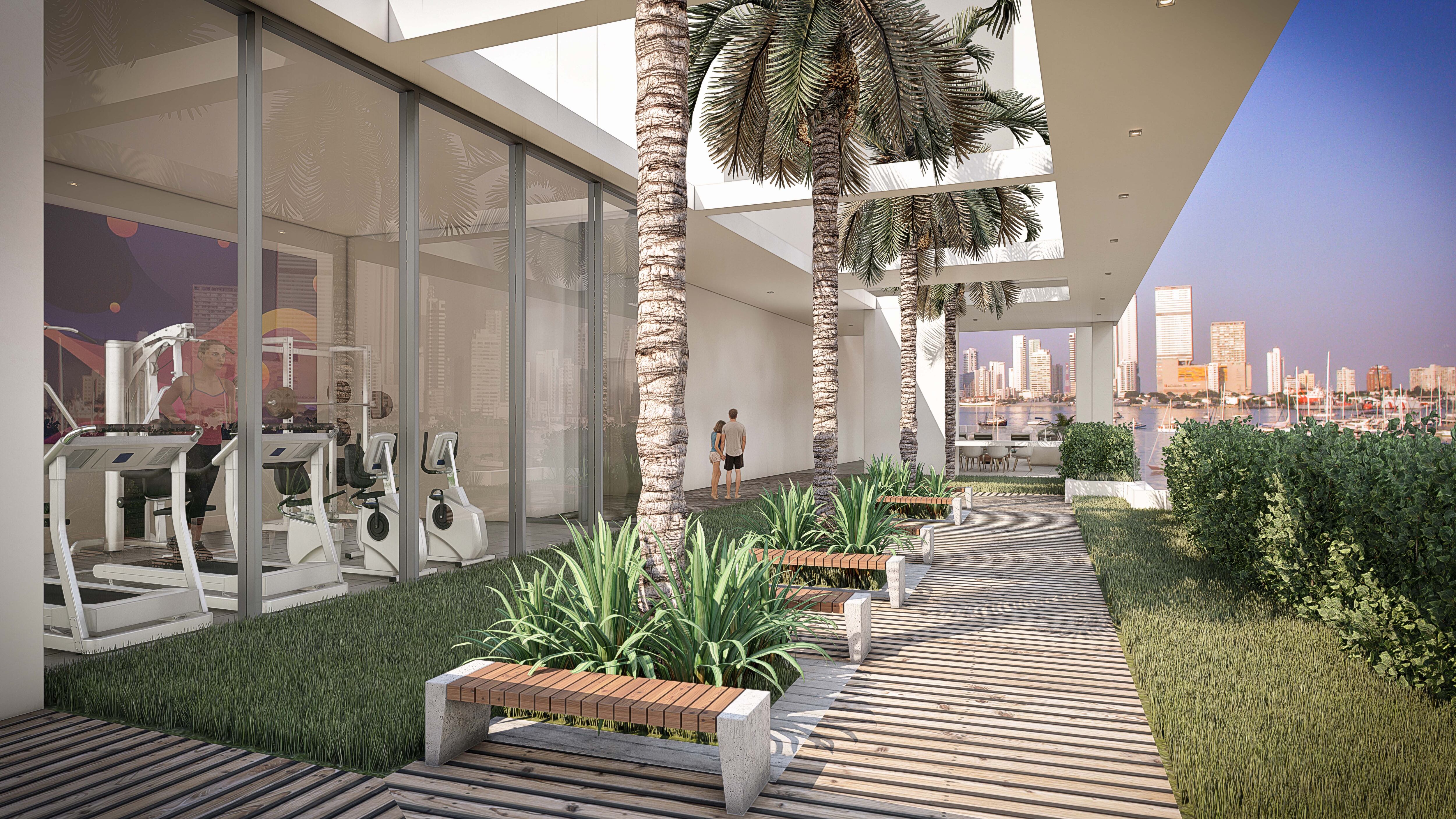 Crystal Bay Tower, una vida de lujo frente a la Bahía de Cartagena