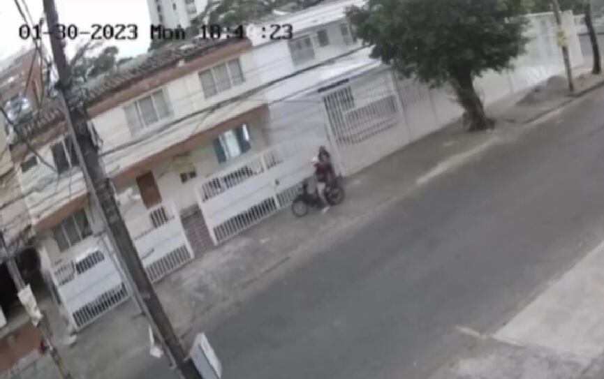 El robo ocurre en cuestión de segundos.