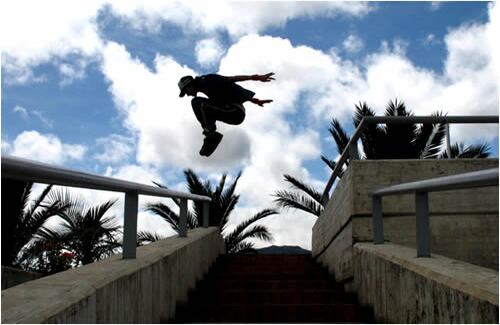 Salto de Fondo con obstáculo