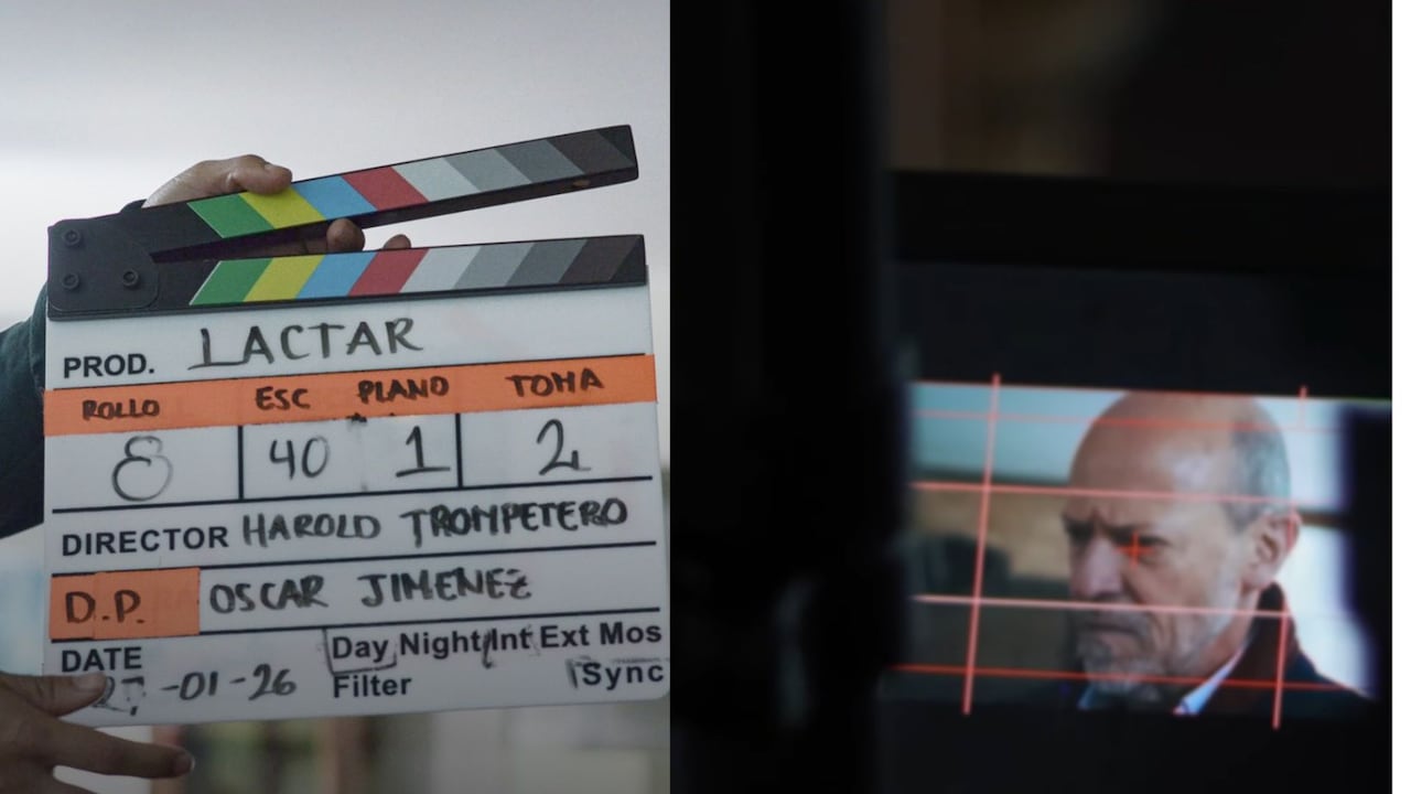 El actor Diego Trujillo es uno de los protagonistas de la cinta.