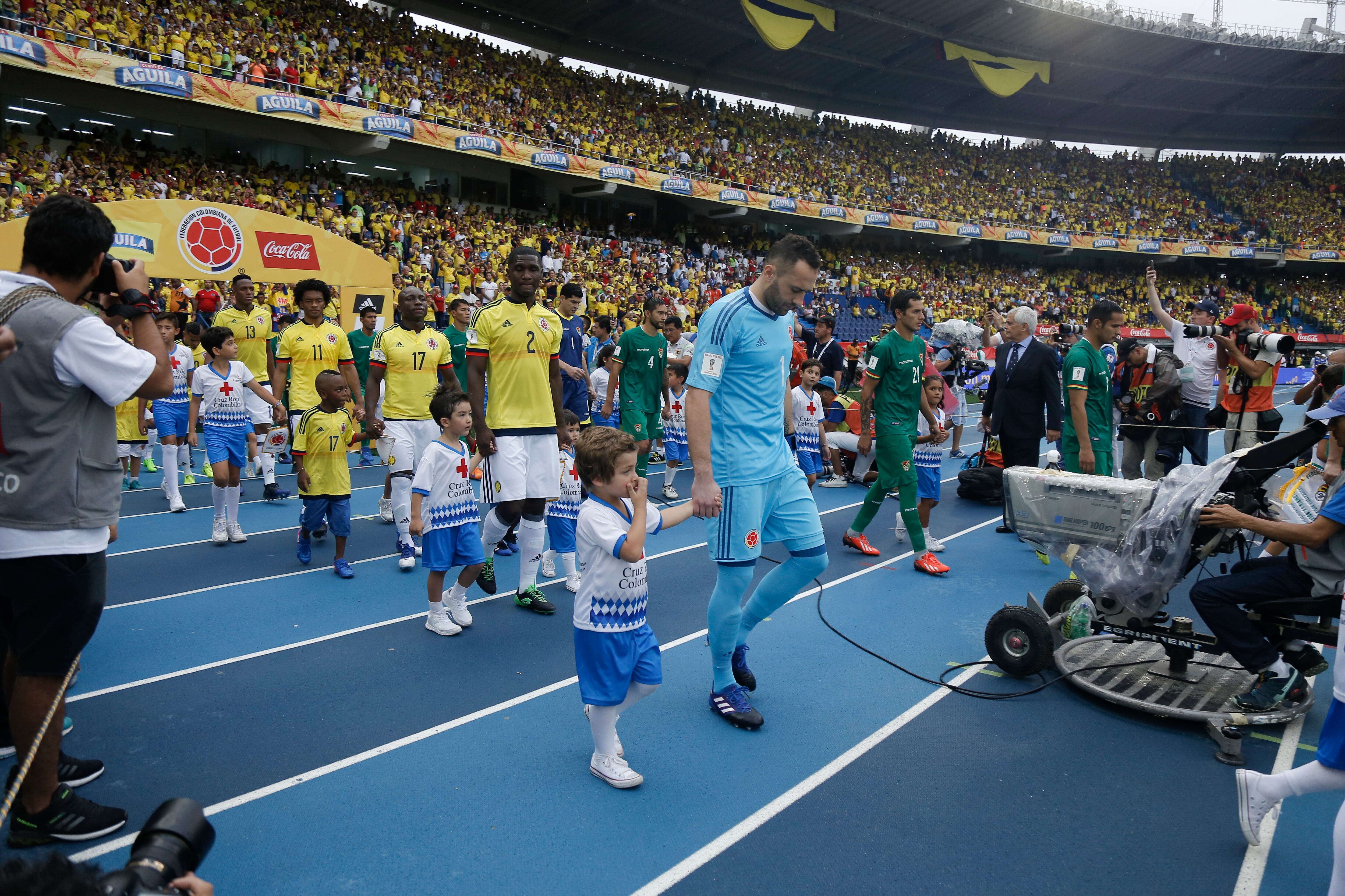 Selección Colombia en Barranquilla.