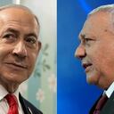 Esta combinación de imágenes, tomadas el 28 de octubre de 2026, muestra al primer ministro Benjamin Netanyahu (izquierda) hablando con los medios de comunicación tras votar en Jerusalén el 27 de octubre de 2026, y al líder del partido Yashar, Gadi Eisenkot, dirigiéndose a sus seguidores en el mitin de la noche electoral en Tel Aviv a primera hora del 28 de octubre de 2026.