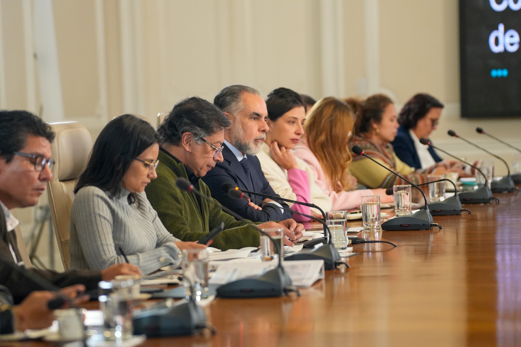 Consejo de ministros Petro