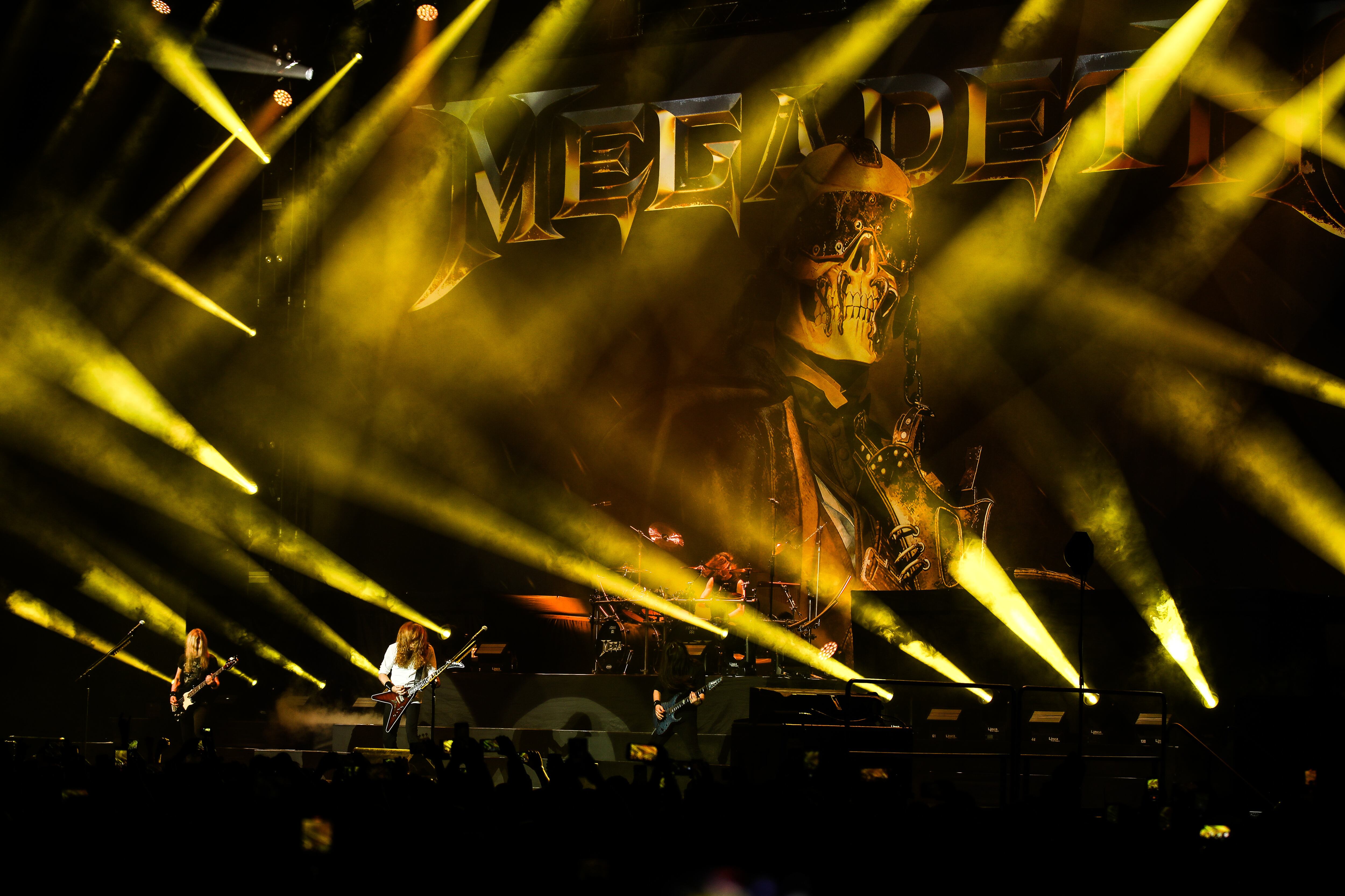 Megadeth en Bogotá, abril 21 de 2024.