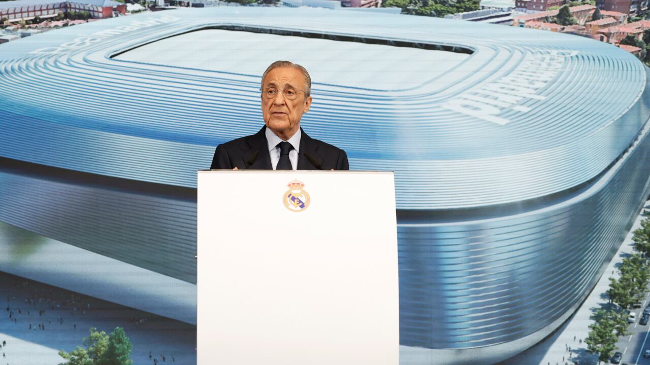 Florentino Pérez, presidente del Real Madrid