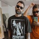 Mike Bahía y Greeicy Rendón