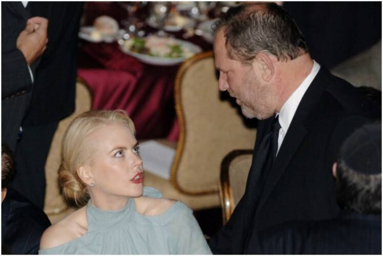 Harvey Weinstein fue parte de la élite de Hollywood y compartía con numerosas celebridades permanentemente (en la foto, por ejemplo, con Nicole Kidman). Aprovechó su posición de poder para abusar de jóvenes talentos durante décadas.
Foto: Getty