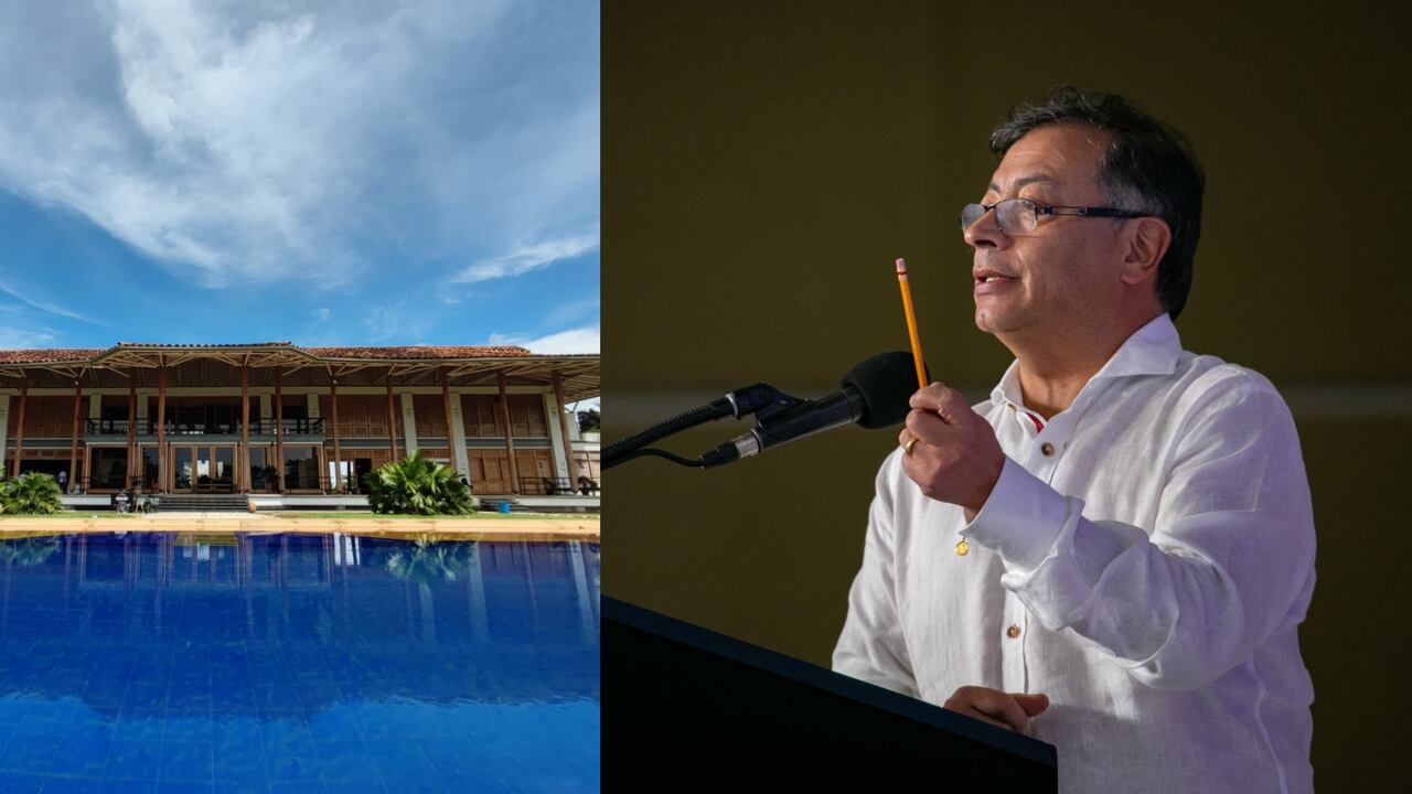 Presidente Gustavo Petro y hacienda Támesis