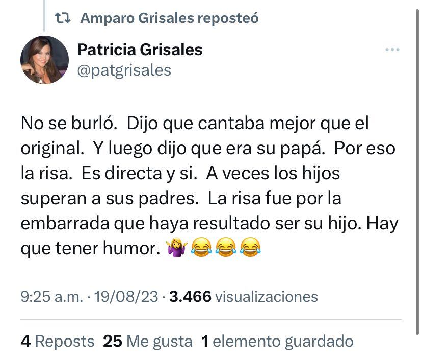 La hermana de Amparo Grisales habló de lo ocurrido con hijo de Giovanny Ayala.