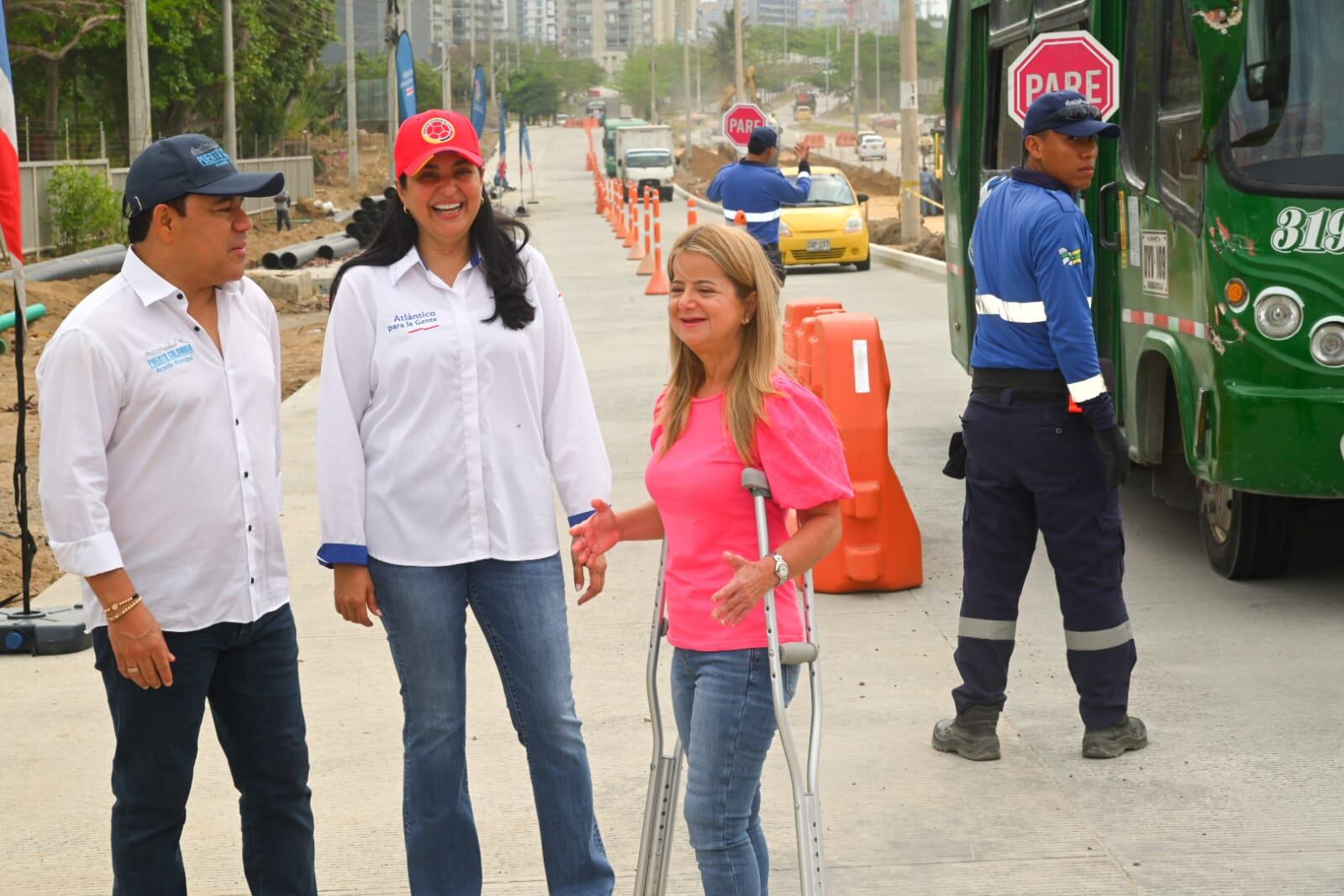 La gobernadora asegura que las obras podrían estar listas a finalizar el año