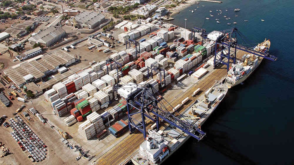 El puerto de Santa Marte hace parte de una gran red de transporte marítima y terrestre.