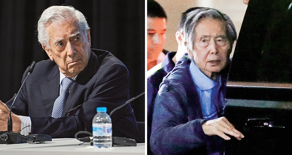 El  premio nobel de Literatura Mario Vargas Llosa compitió por la presidencia de Perú frente a Alberto Fujimori en 1990.