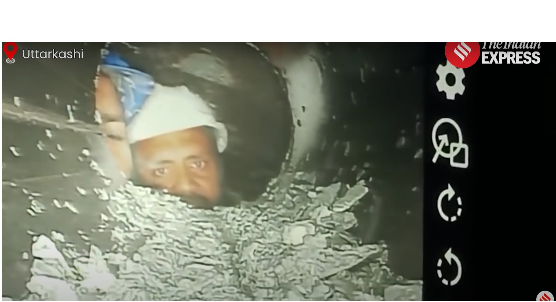 Unos 200 efectivos de emergencias trabajan en el lugar con equipamiento de perforación y excavadoras.