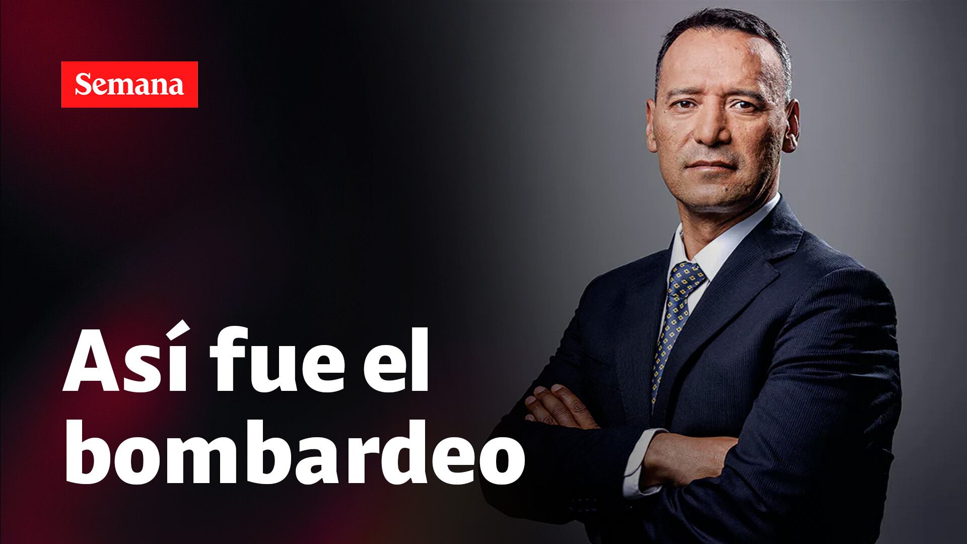 Exclusivo: ministro de Defensa revela inéditos detalles del bombardeo contra alias Ramiro