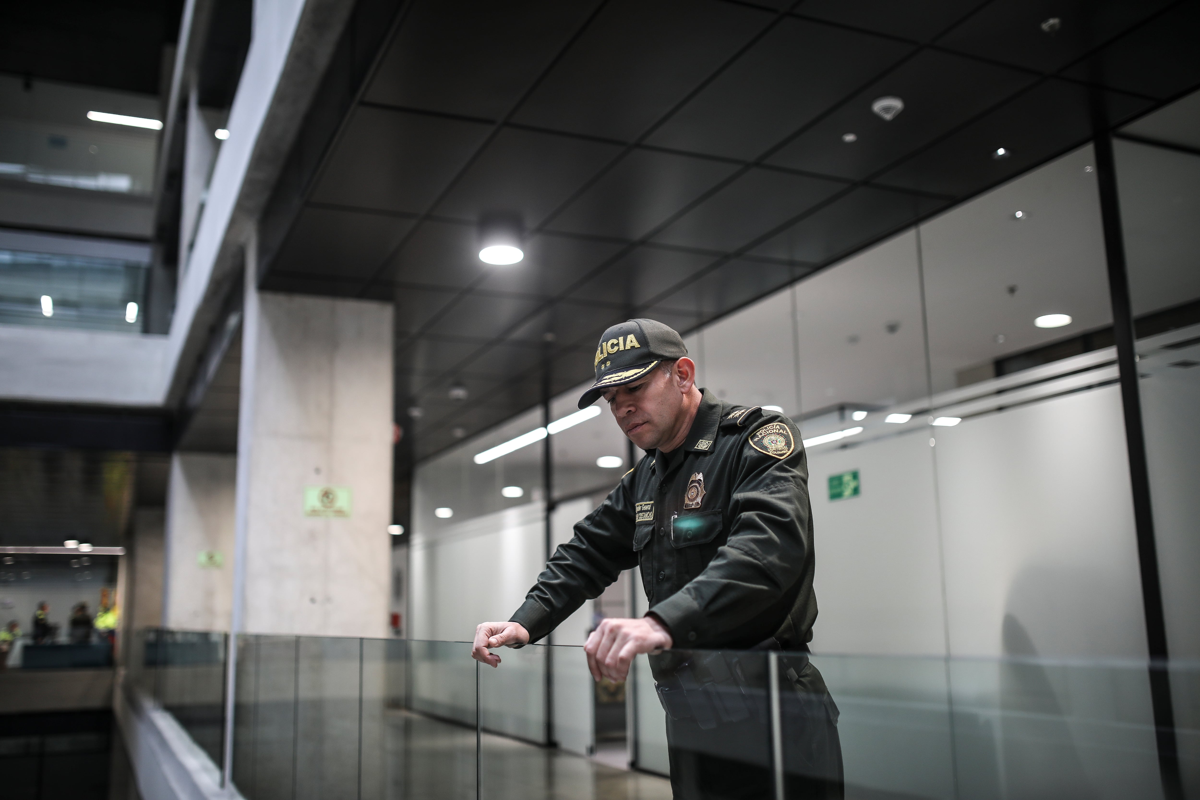 Brigadier General Giovanni Cristancho
comandante de la Policía de Bogotá