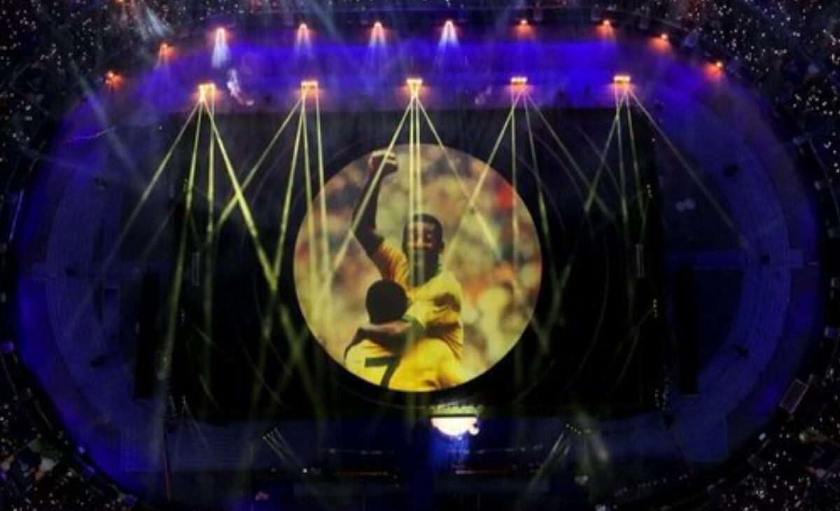 Homenaje a Pelé en el Mundial de Clubes.