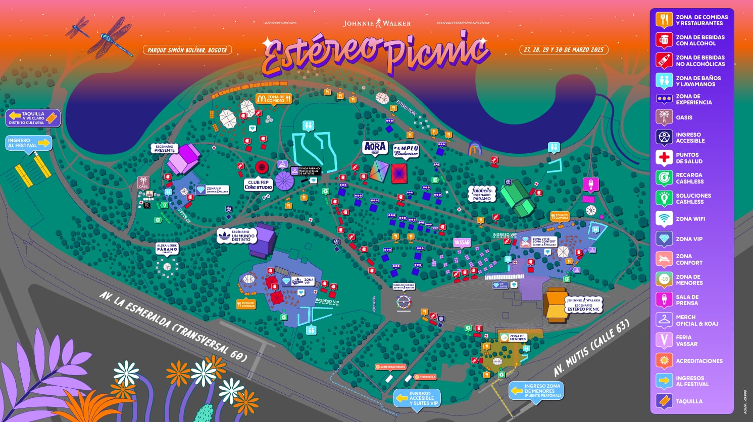 Mapa Oficial del FEP 2025