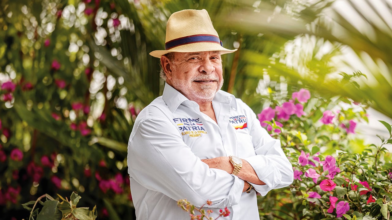 Abelardo Gabriel De La Espriella, padre dle presidente electo de Colombia, Abelardo De La Espriella.