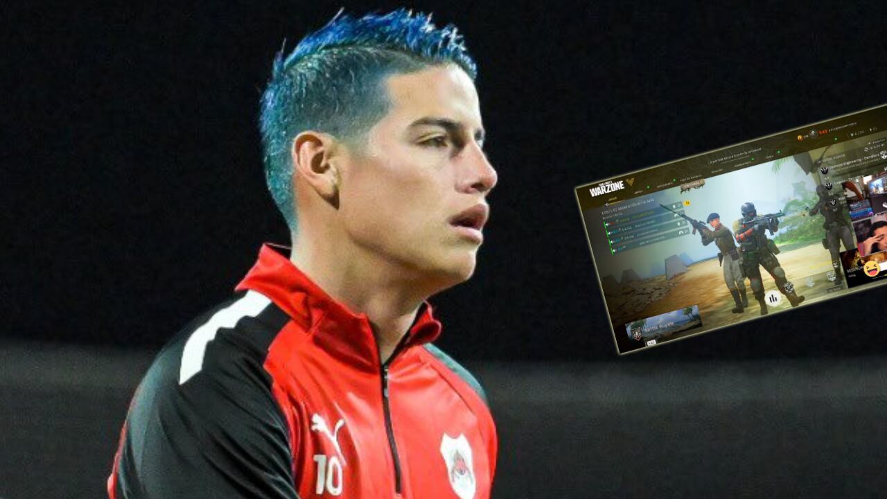 James Rodríguez estuvo ausente del partido entre Al-Rayyan y Al-Khor