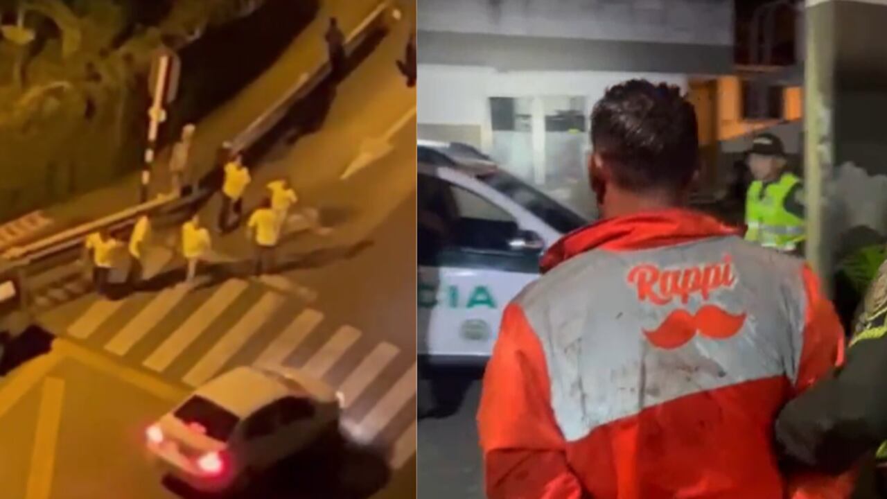 Hurto terminó en balacera en el barrio El Poblado de Medellín.