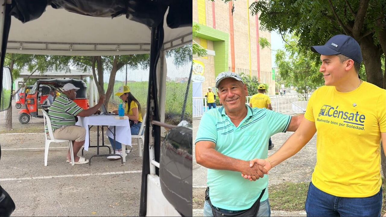 Feria de movilidad en Soledad, Atlántico.