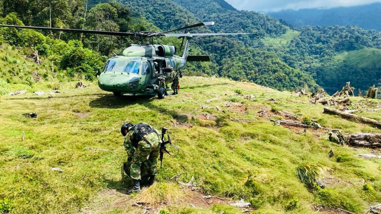 Operaciones del Ejército en el Cauca
