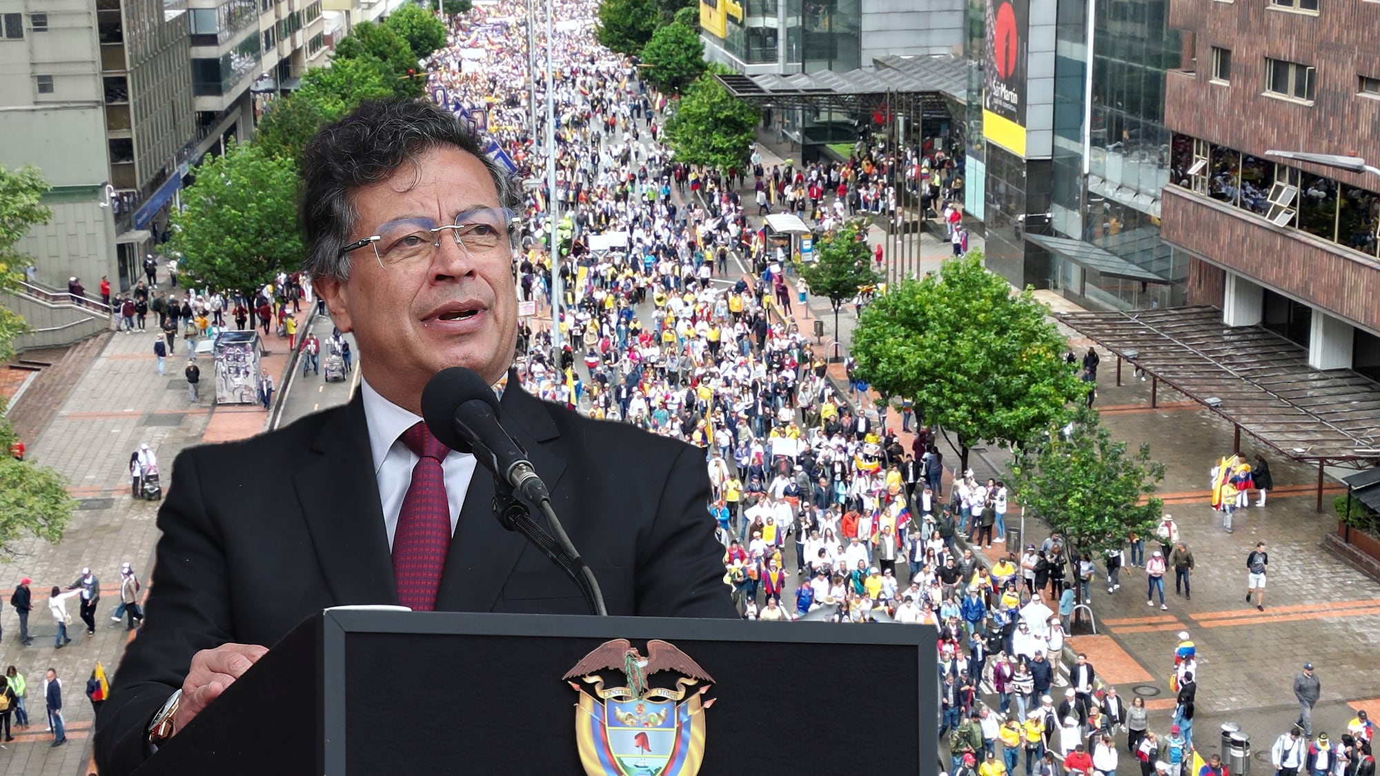 Gustavo Petro Marcha