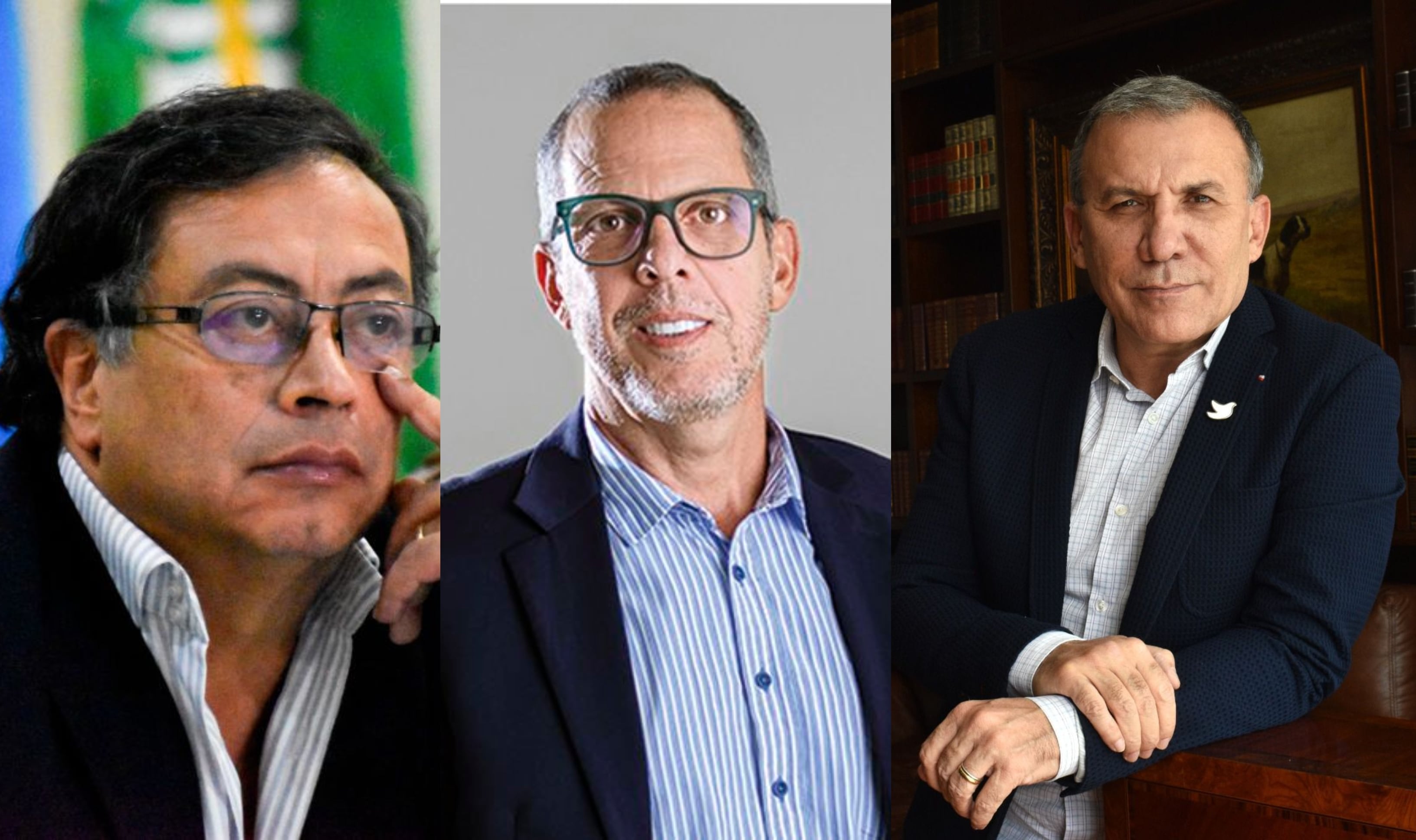 Gustavo Petro, Alfredo Saade, Roy Barreras