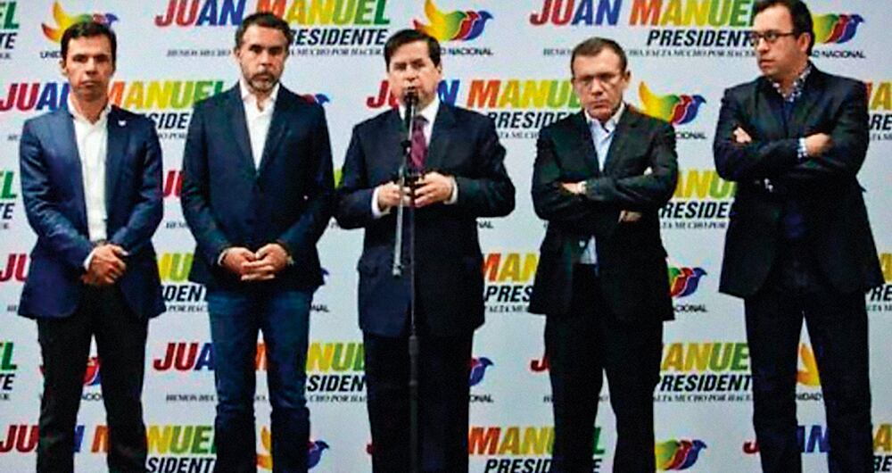   Guillermo Rivera, Armando Benedetti, Juan Fernando Cristo, Roy Barreras y Alfonso Prada son algunos de los alfiles del santismo. Hoy trabajan con el Gobierno. 