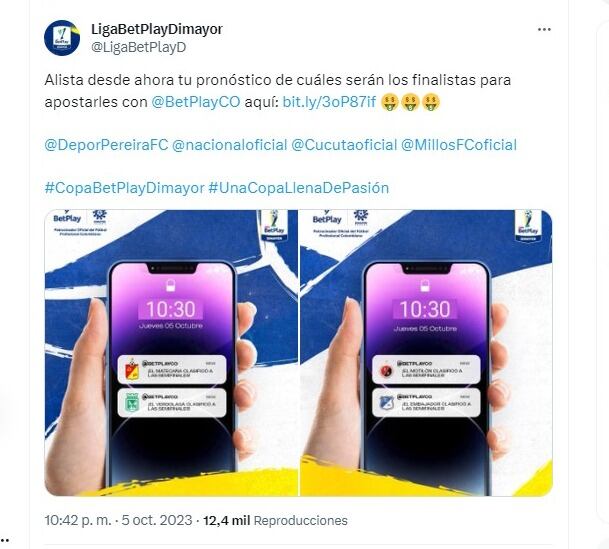 BetPlay publica imagen antes del sorteo que causa polémica