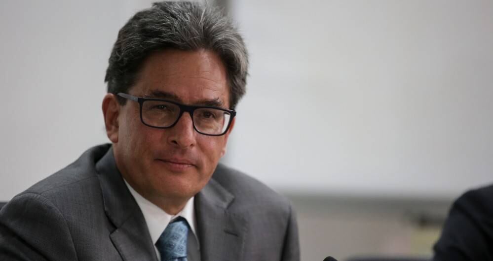 Alberto Carrasquilla, ministro de Hacienda, no consiguió los votos para llegar a la gerencia del Emisor.