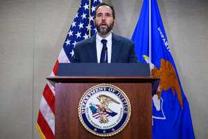 El fiscal Jack Smith habló sobre el caso contra Donald Trump. Foto: AFP.